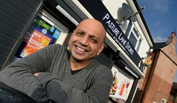 Sarj Patel, Pasture Lane Stores, Loughborough
